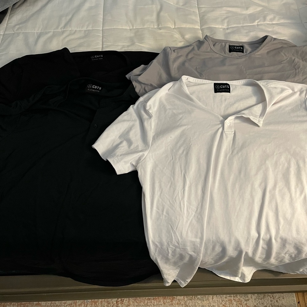 Bundle Cuts Henley and Shirt